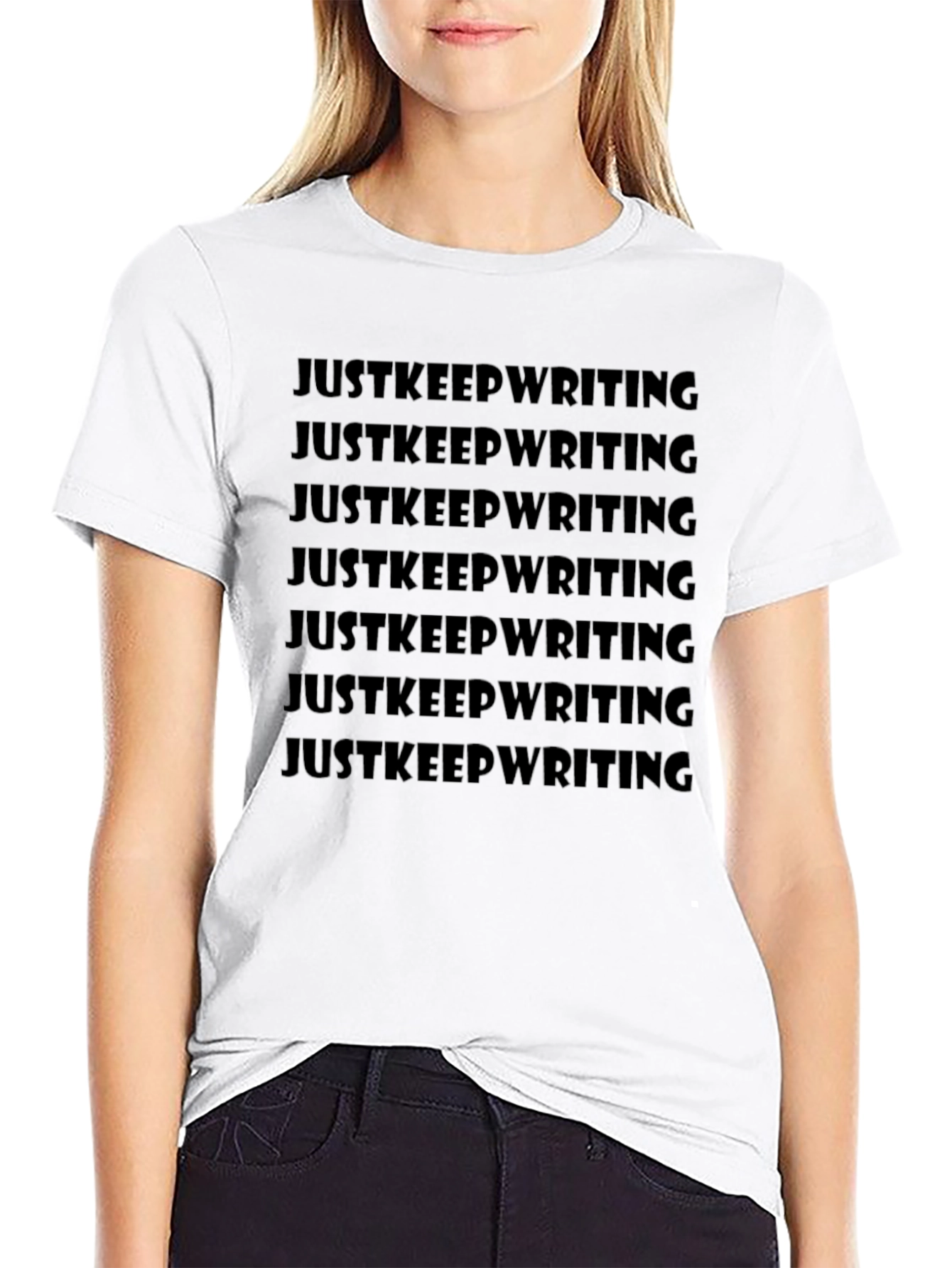 Just Keep Writing T-Shirt