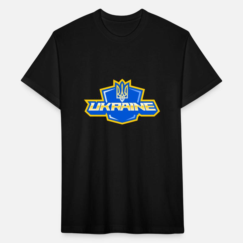 Ukraine logo yellow blue patriot