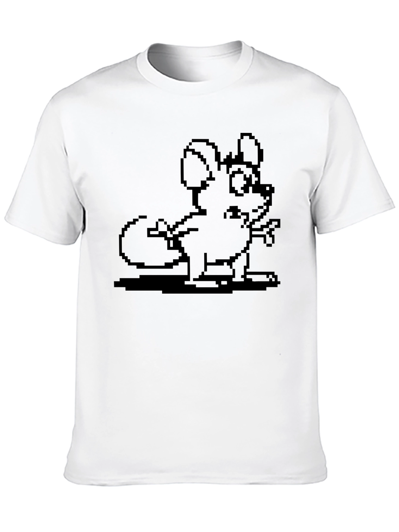 Pixel Mouse Graphic Tee - Classic Black