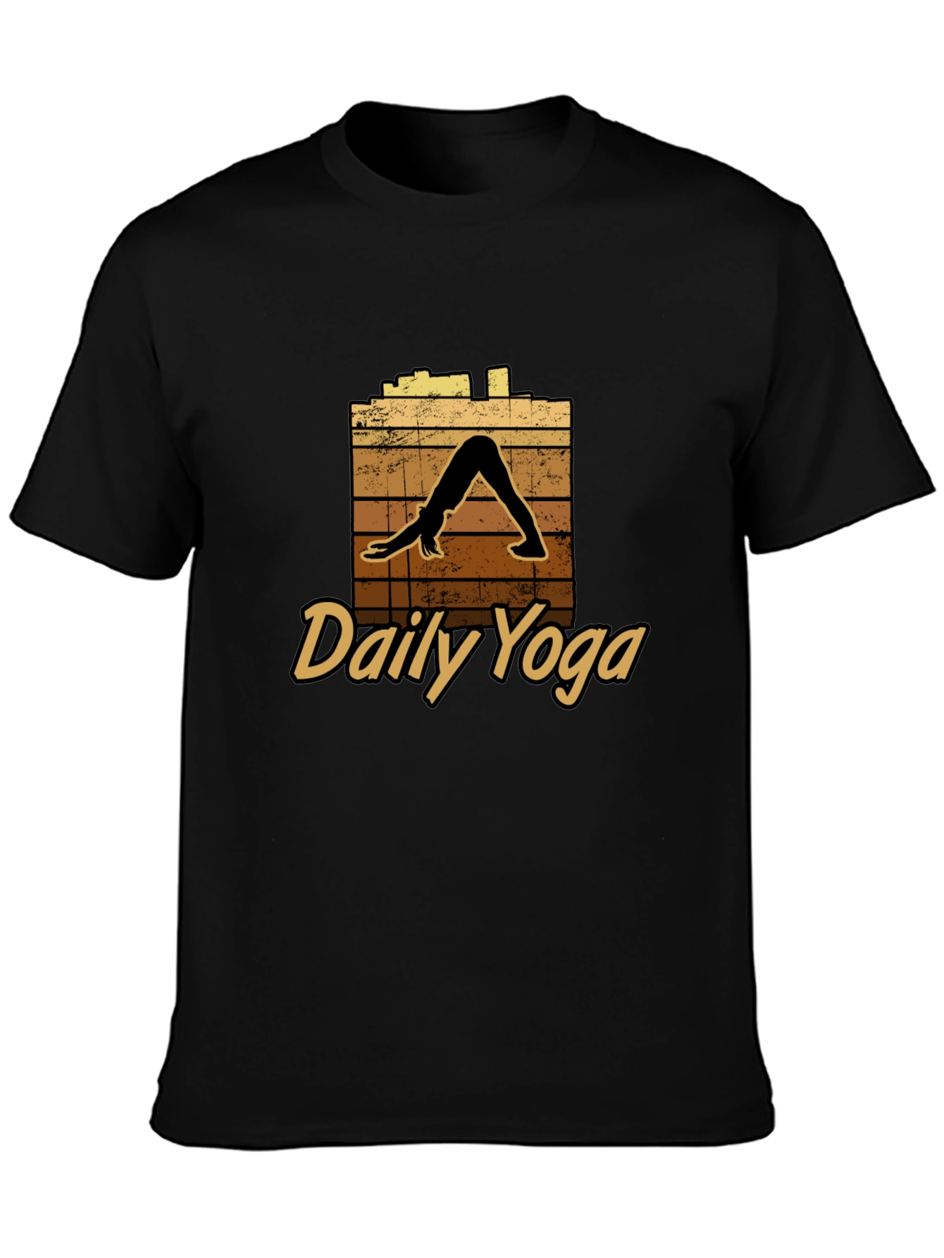 Daily Yoga Graphic T-Shirt