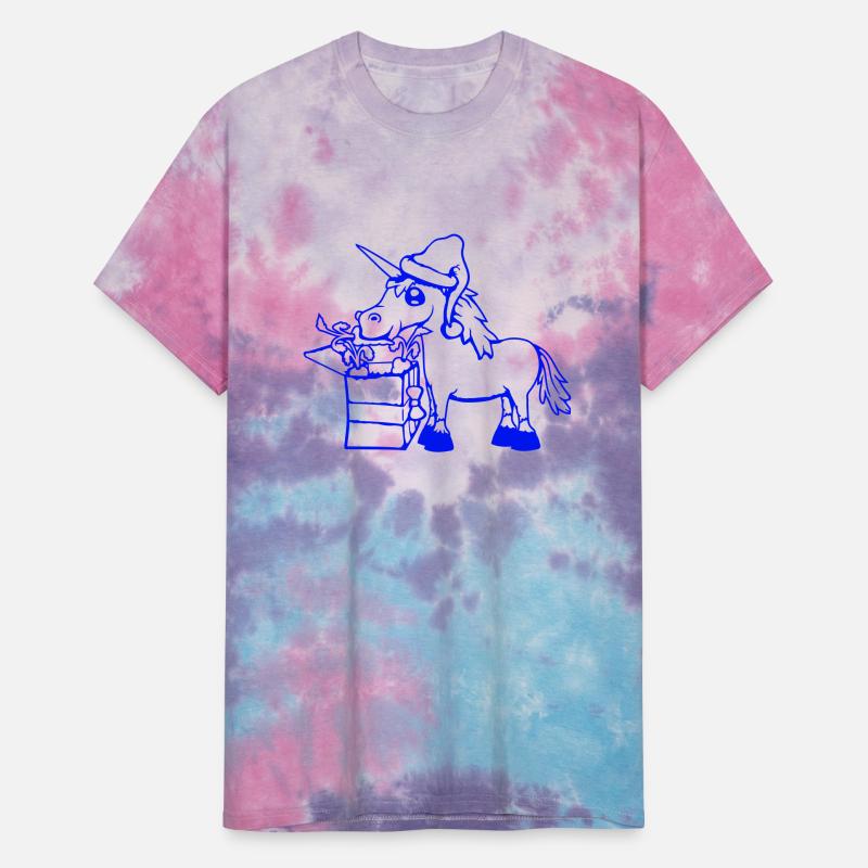 Unicorn Christmas Santa Claus Gifts Present Hat