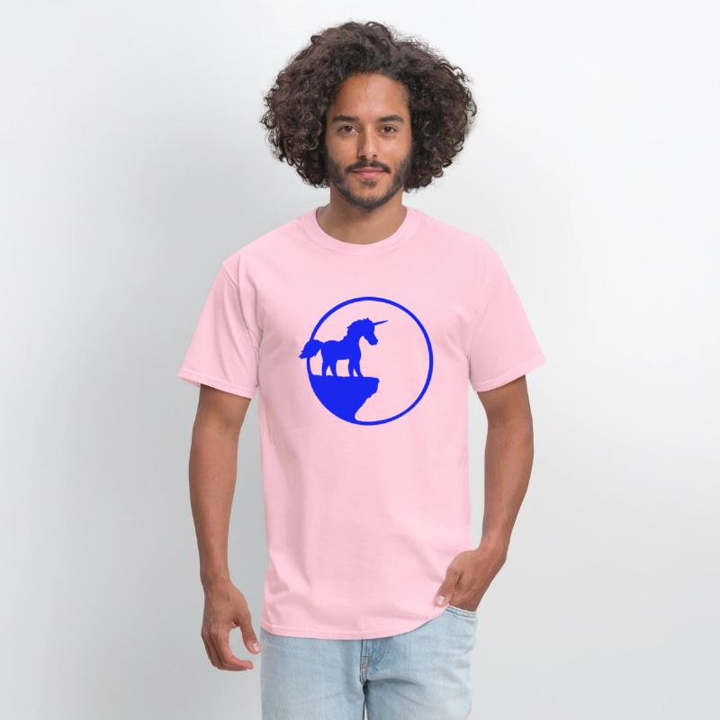 Unicorn Cliff Moon Mountain Night Sweet Silhouette