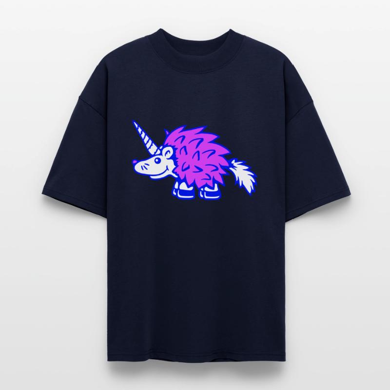 Unicorn Hedgehog Animal Cute Pink Hybrid Creature