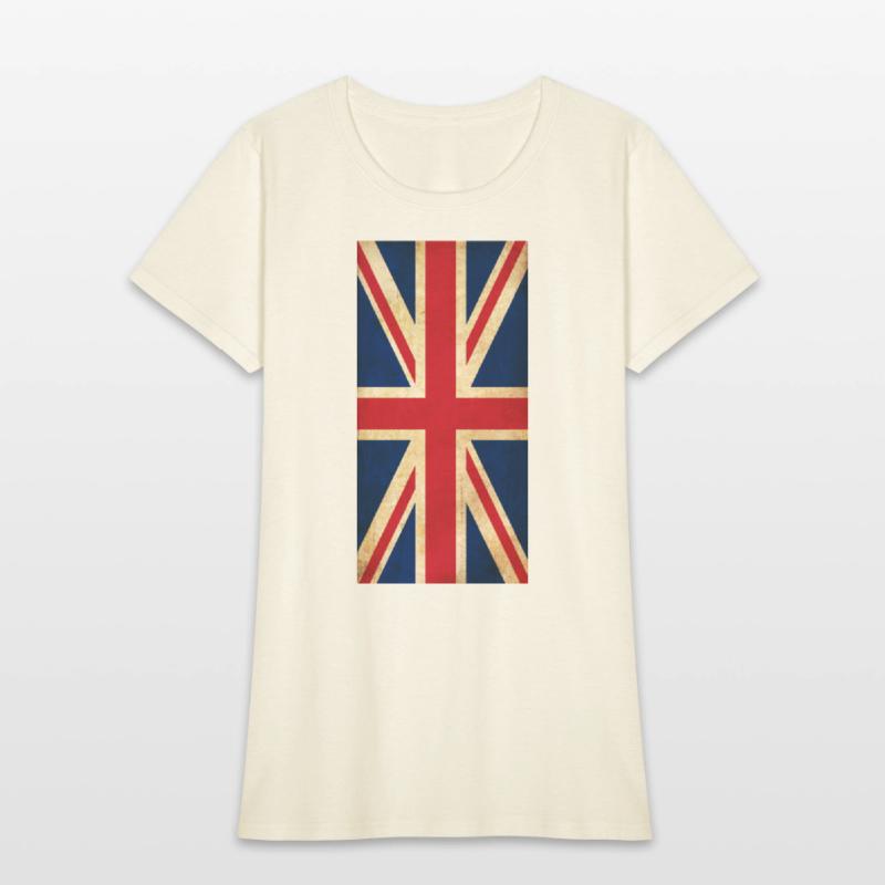 United Kingdom old flag - vertical