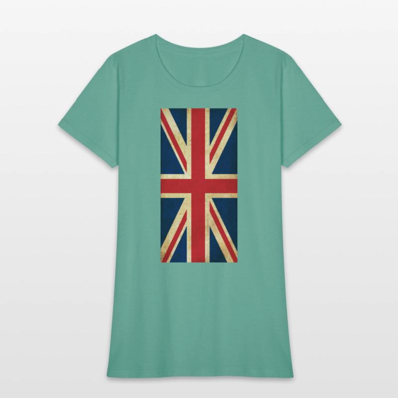 United Kingdom old flag - vertical