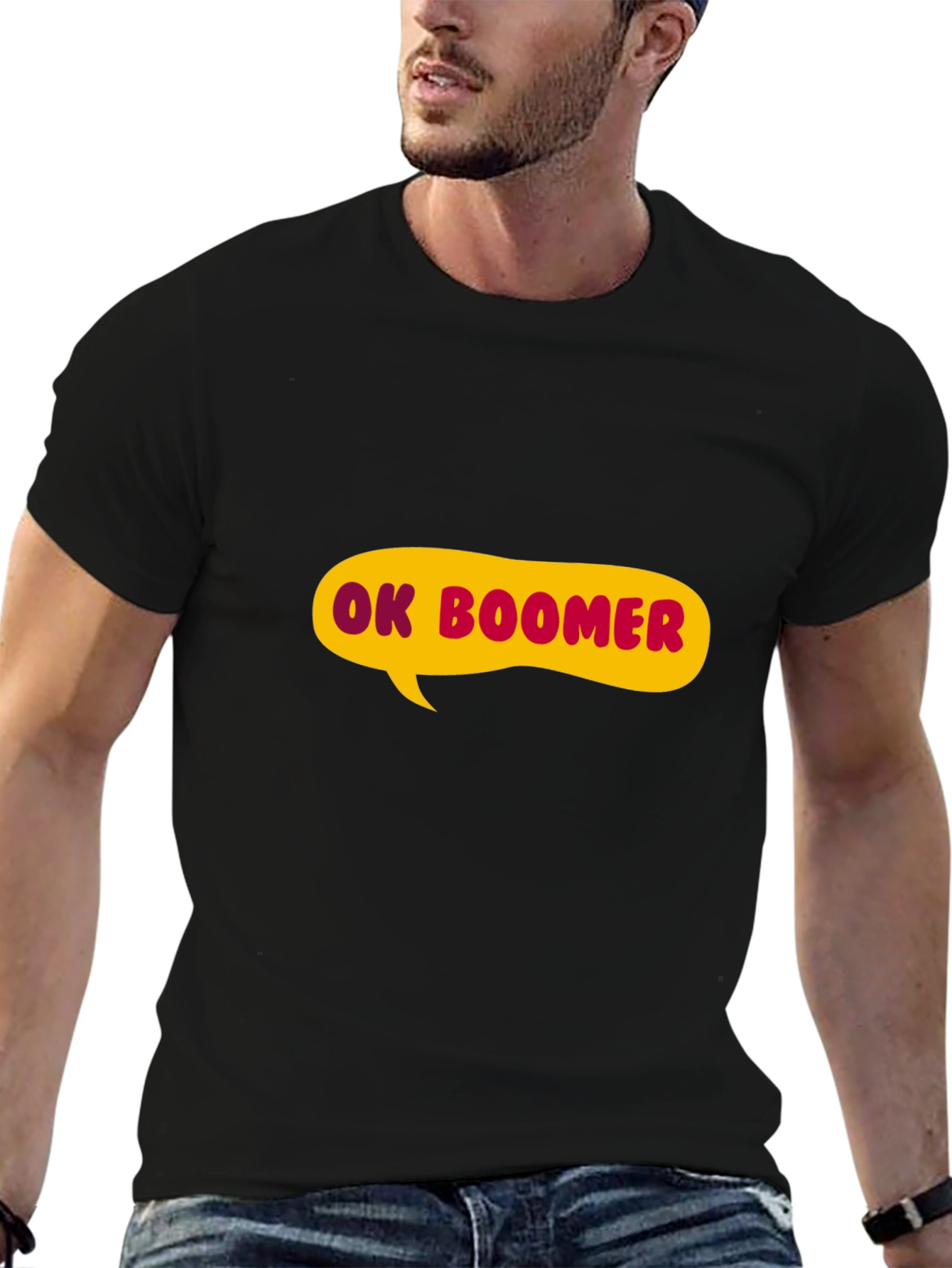 OK Boomer Graphic Tee - Trendy Slogan T-Shirt