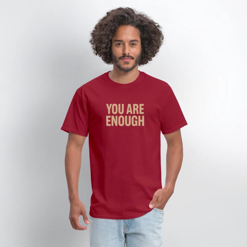 Urban Style 'You Are Enough' Typography Tee