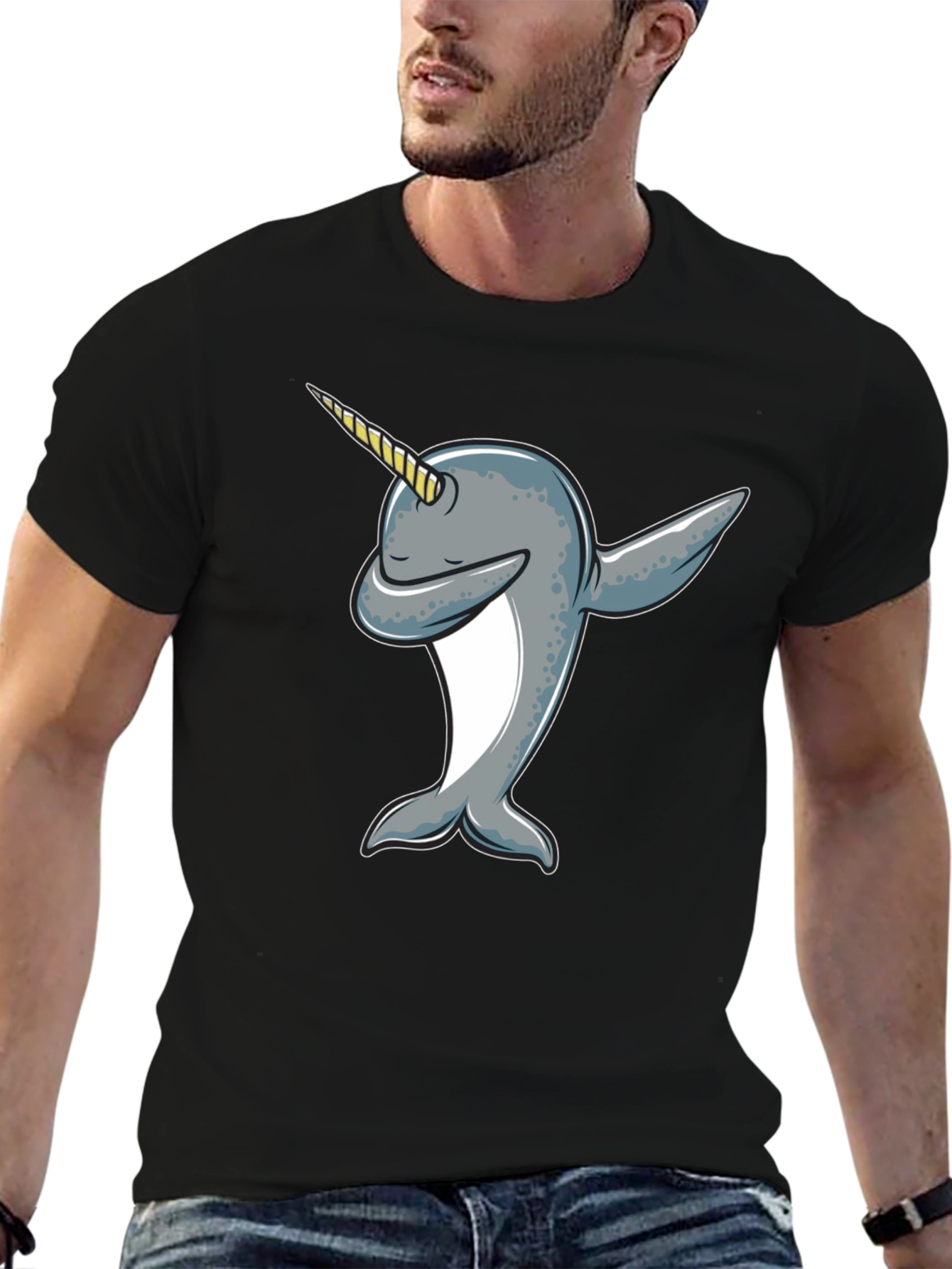 Dabbing Narwhal T-Shirt