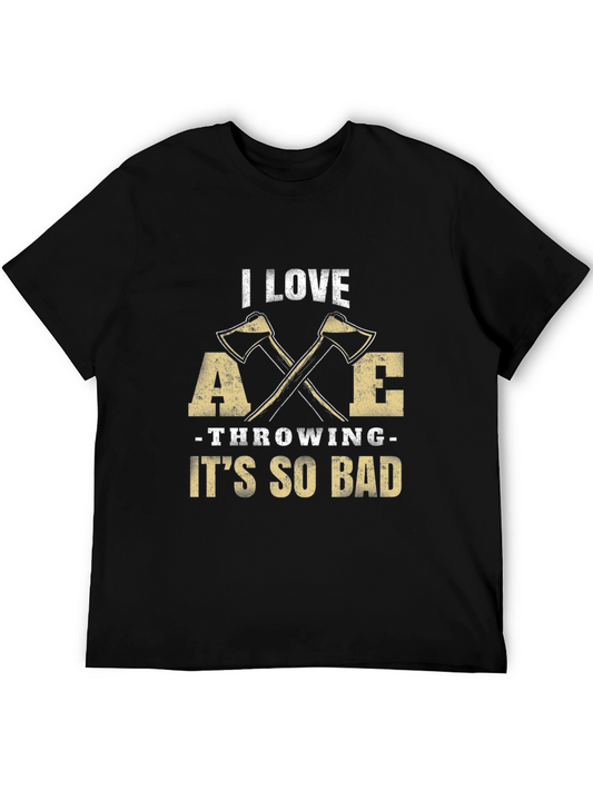 Axe Throwing T-Shirt - I Love Axe Throwing - Funny Gift