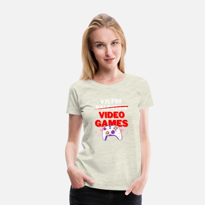 v is for video games vintage Valentines Day Gamer