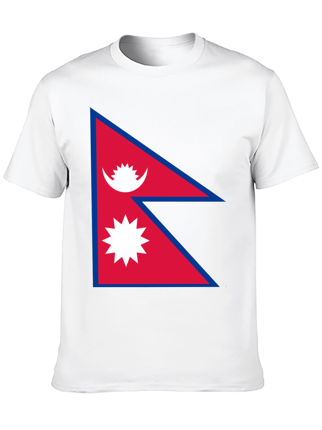 Nepal Flag T-Shirt - Graphic Tee