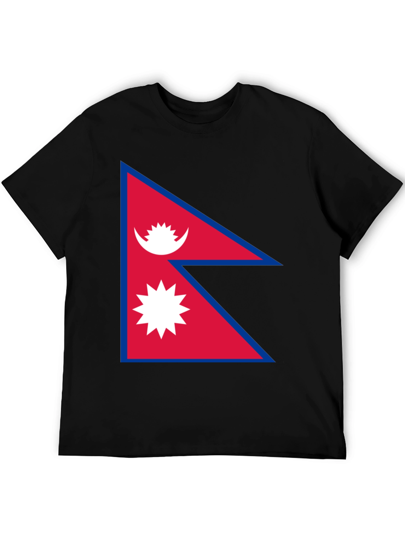 Nepal Flag T-Shirt - Graphic Tee