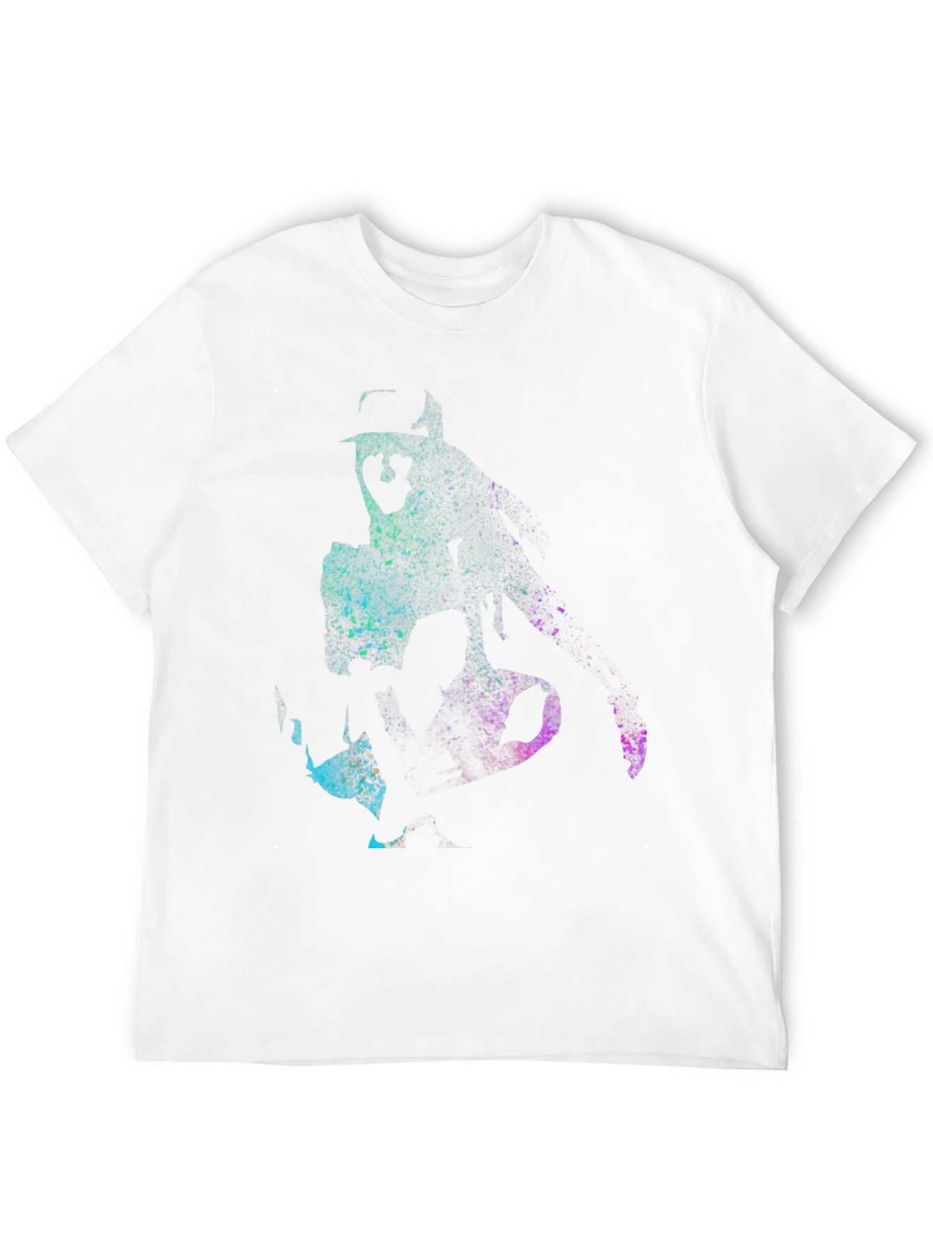 Abstract Musician Black T-Shirt