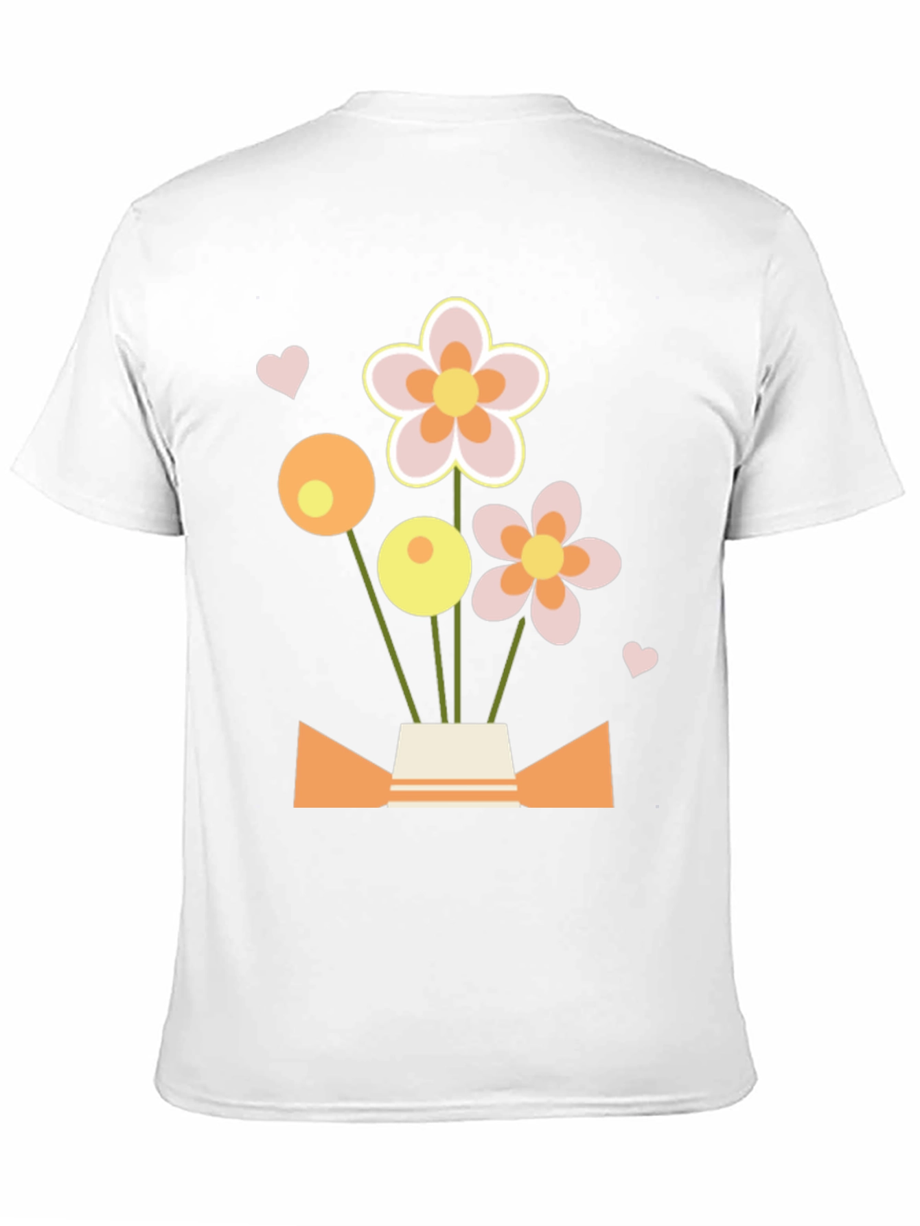 Floral Bouquet Graphic Tee - Black
