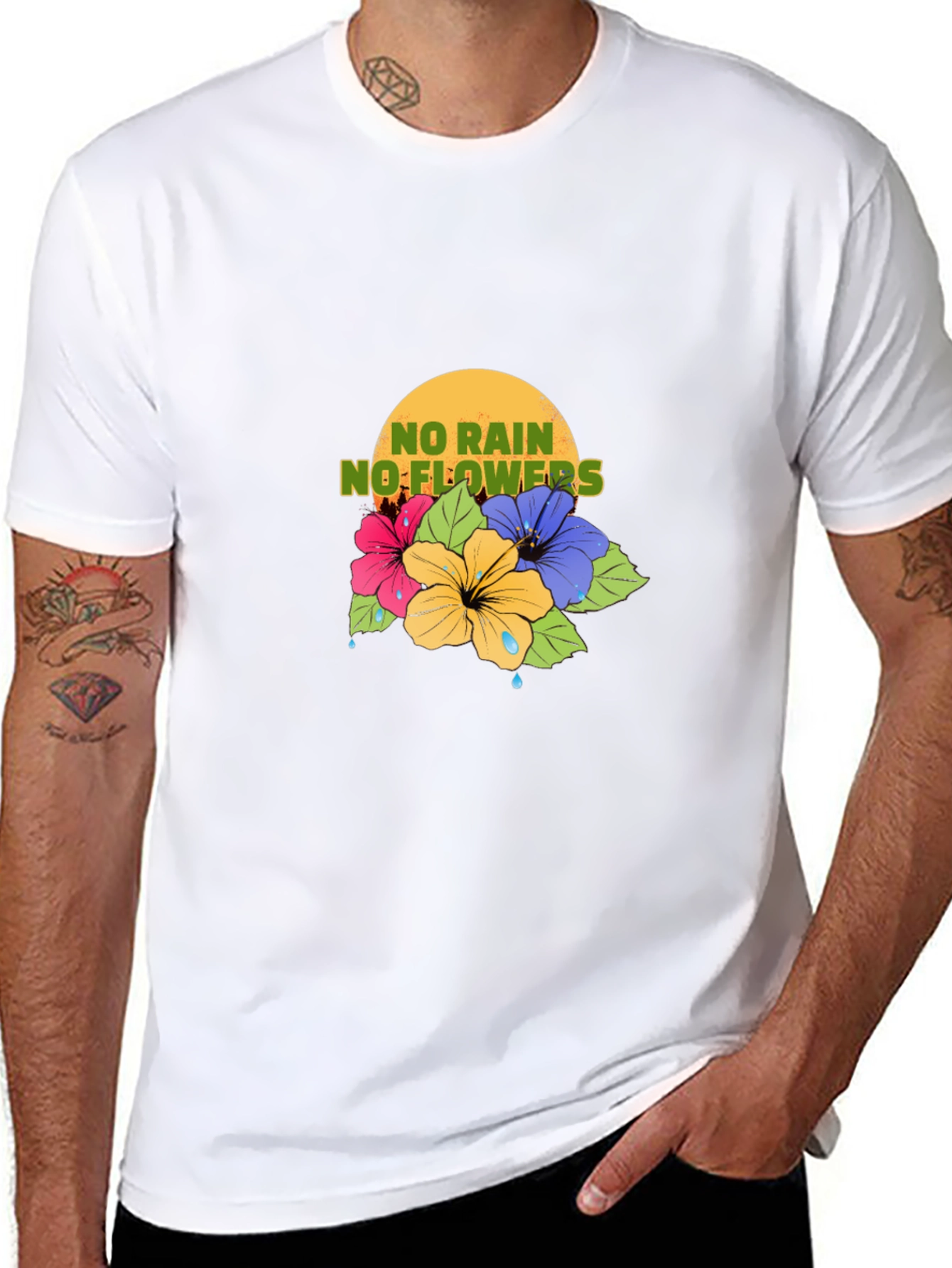 No Rain No Flowers T-Shirt