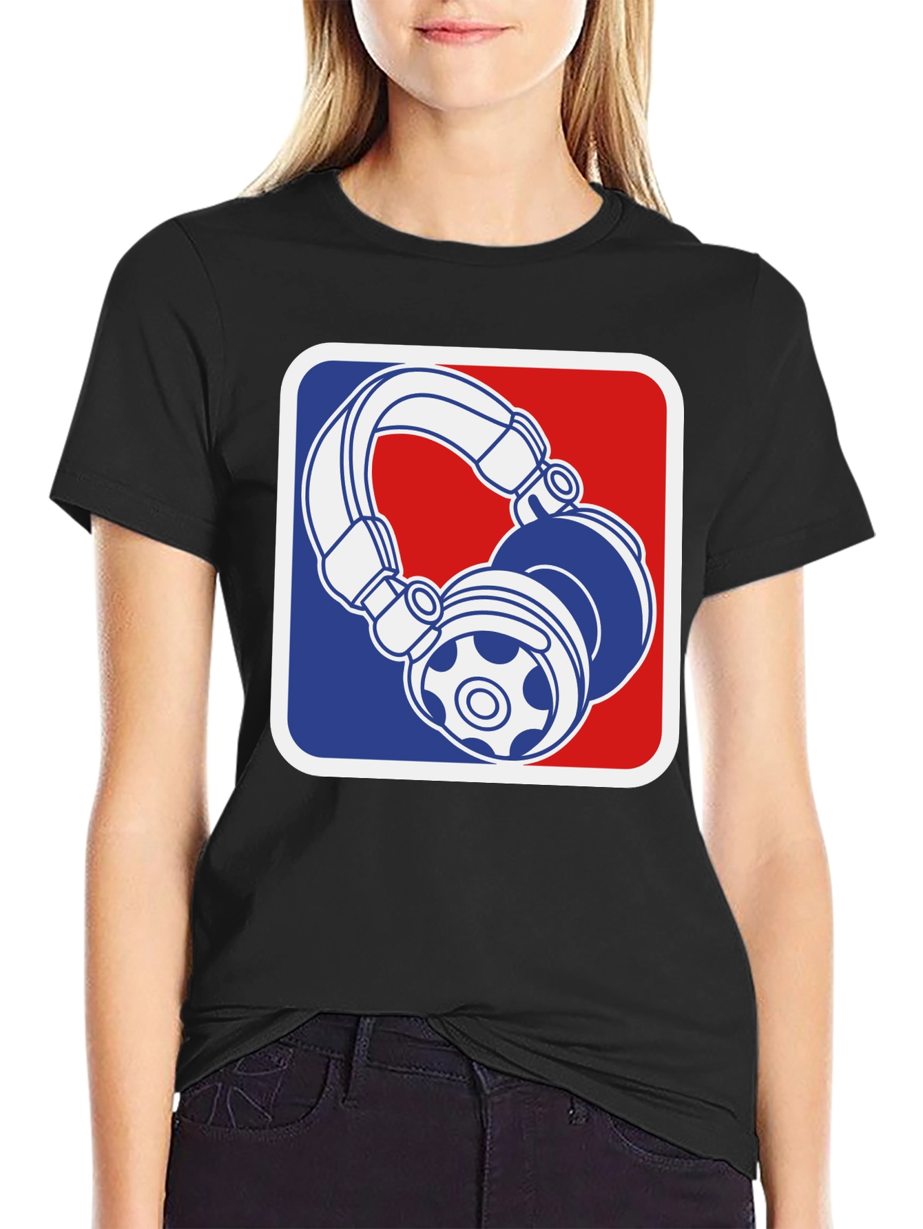 Cool DJ Headphones Graphic T-Shirt