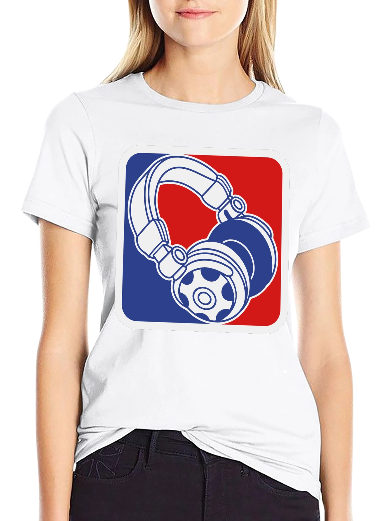 Cool DJ Headphones Graphic T-Shirt