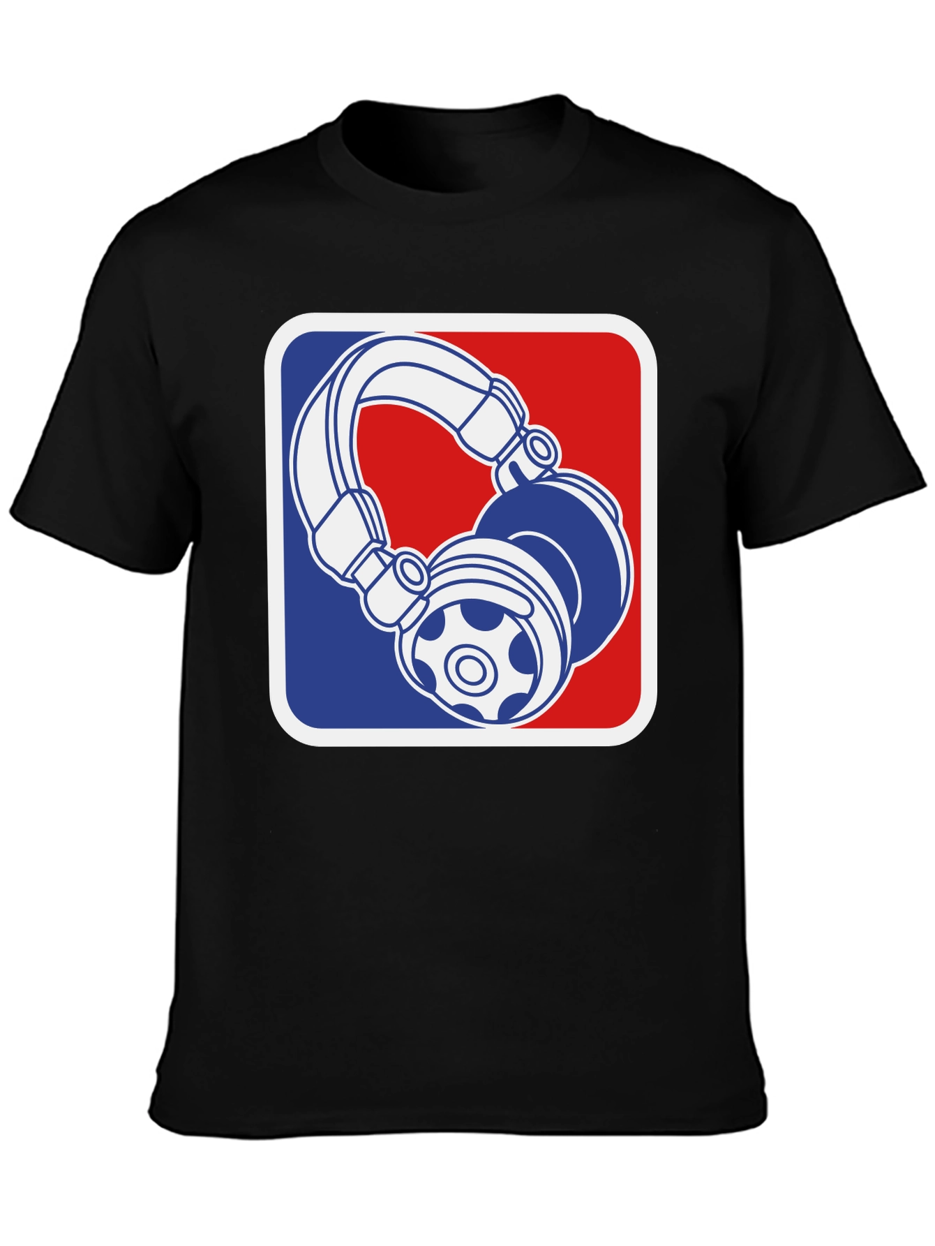 Cool DJ Headphones Graphic T-Shirt