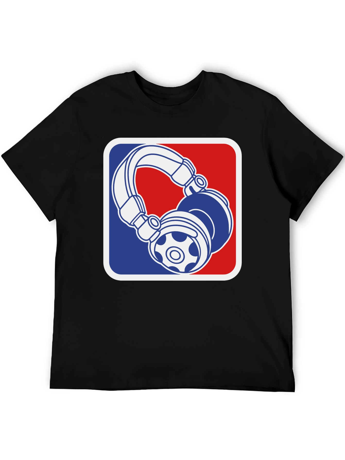 Cool DJ Headphones Graphic T-Shirt