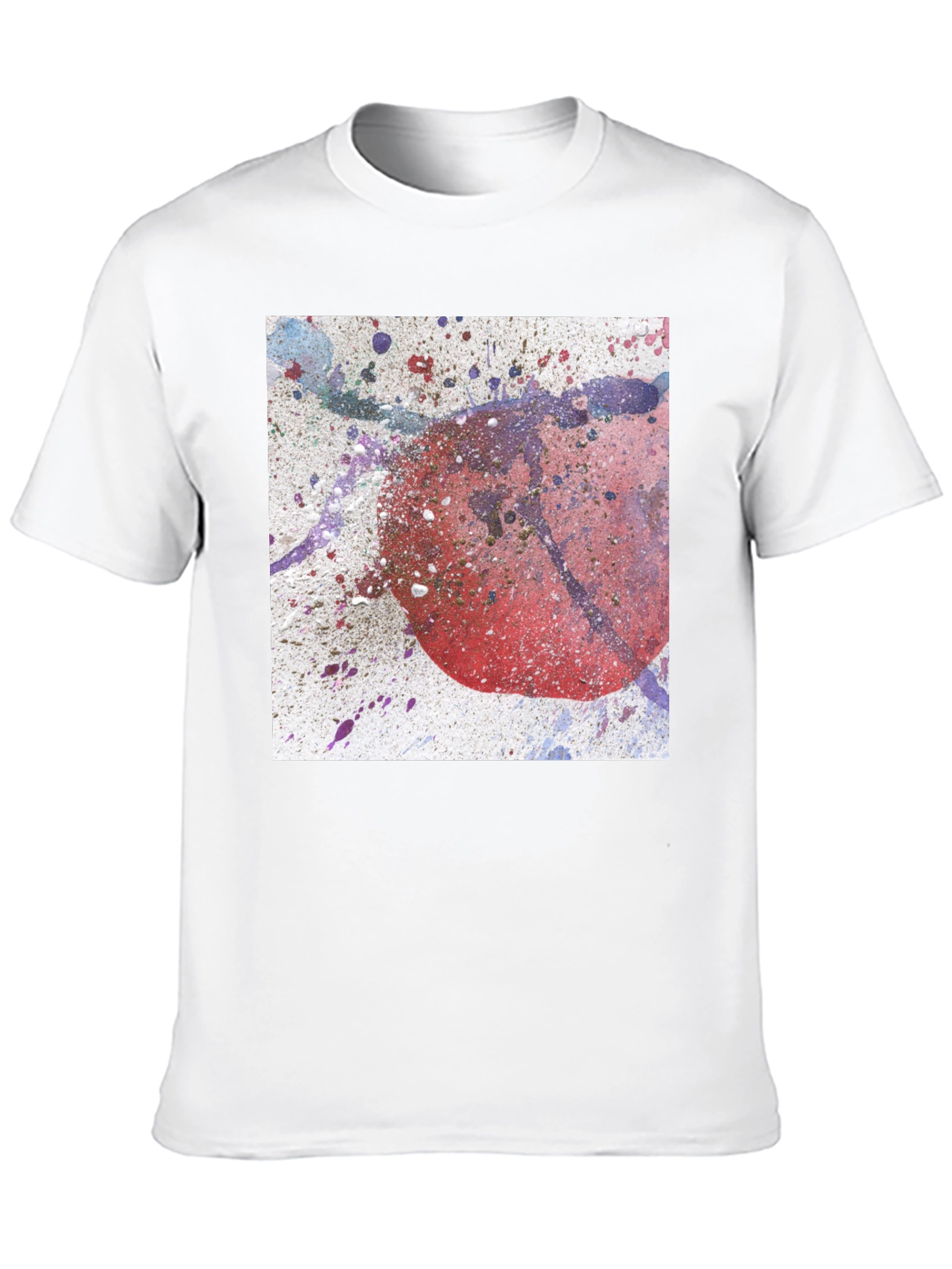 Abstract Graphic Print Tee