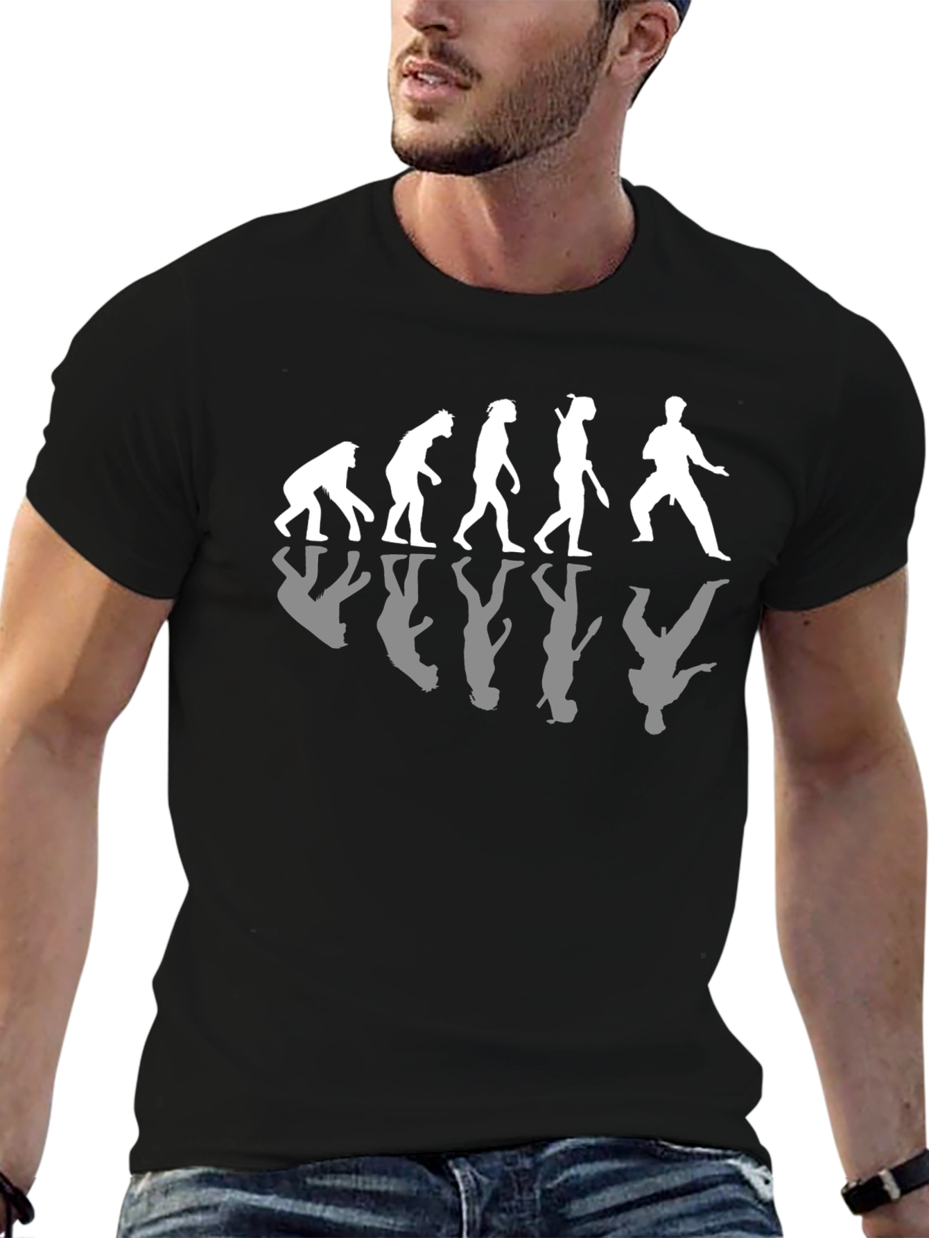 Evolution of a Martial Artist T-Shirt