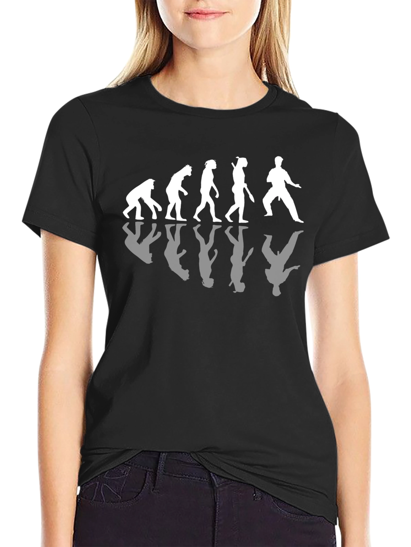Evolution of a Martial Artist T-Shirt