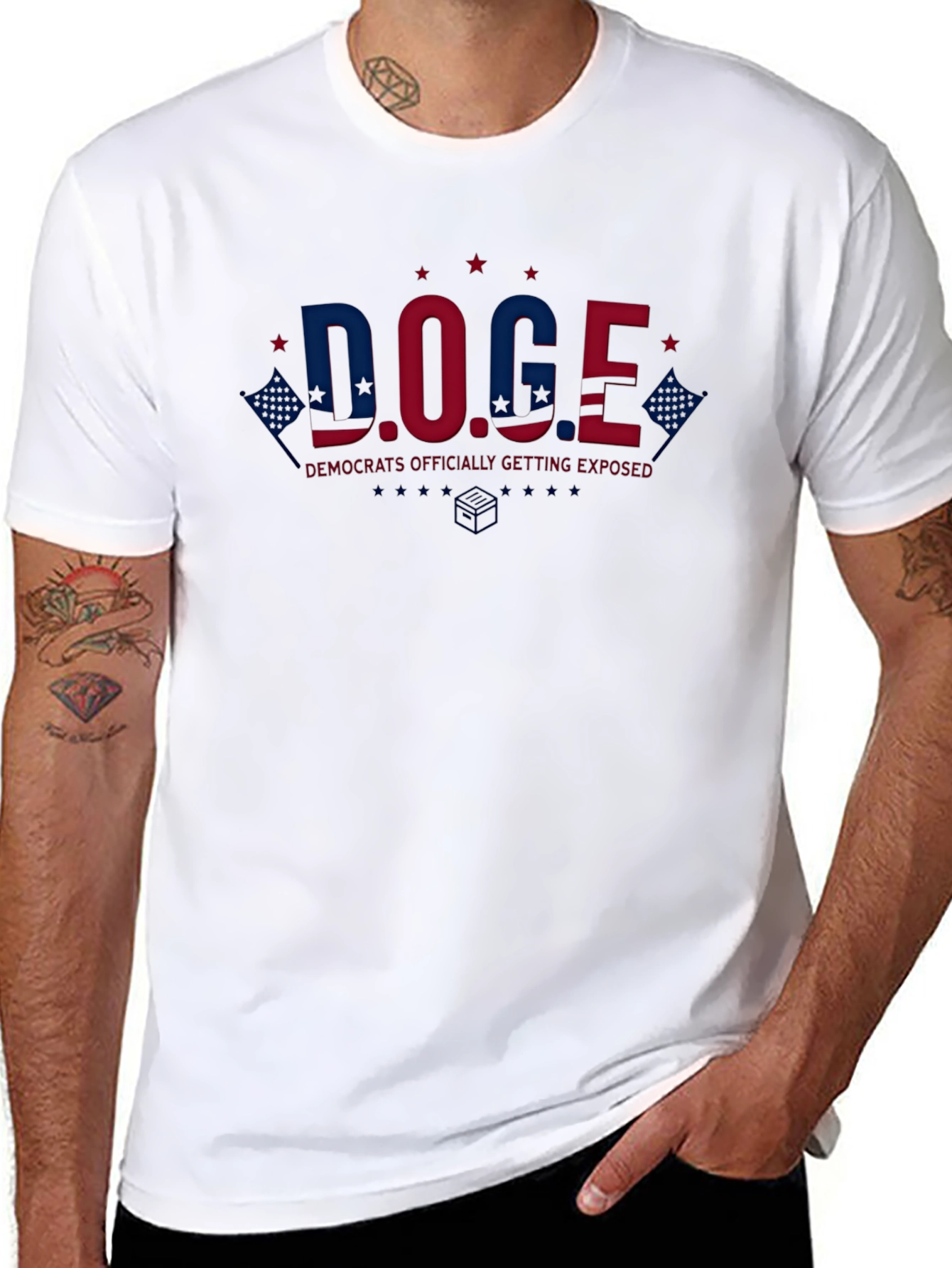 D.O.C.E Democrats Exposed Graphic Tee