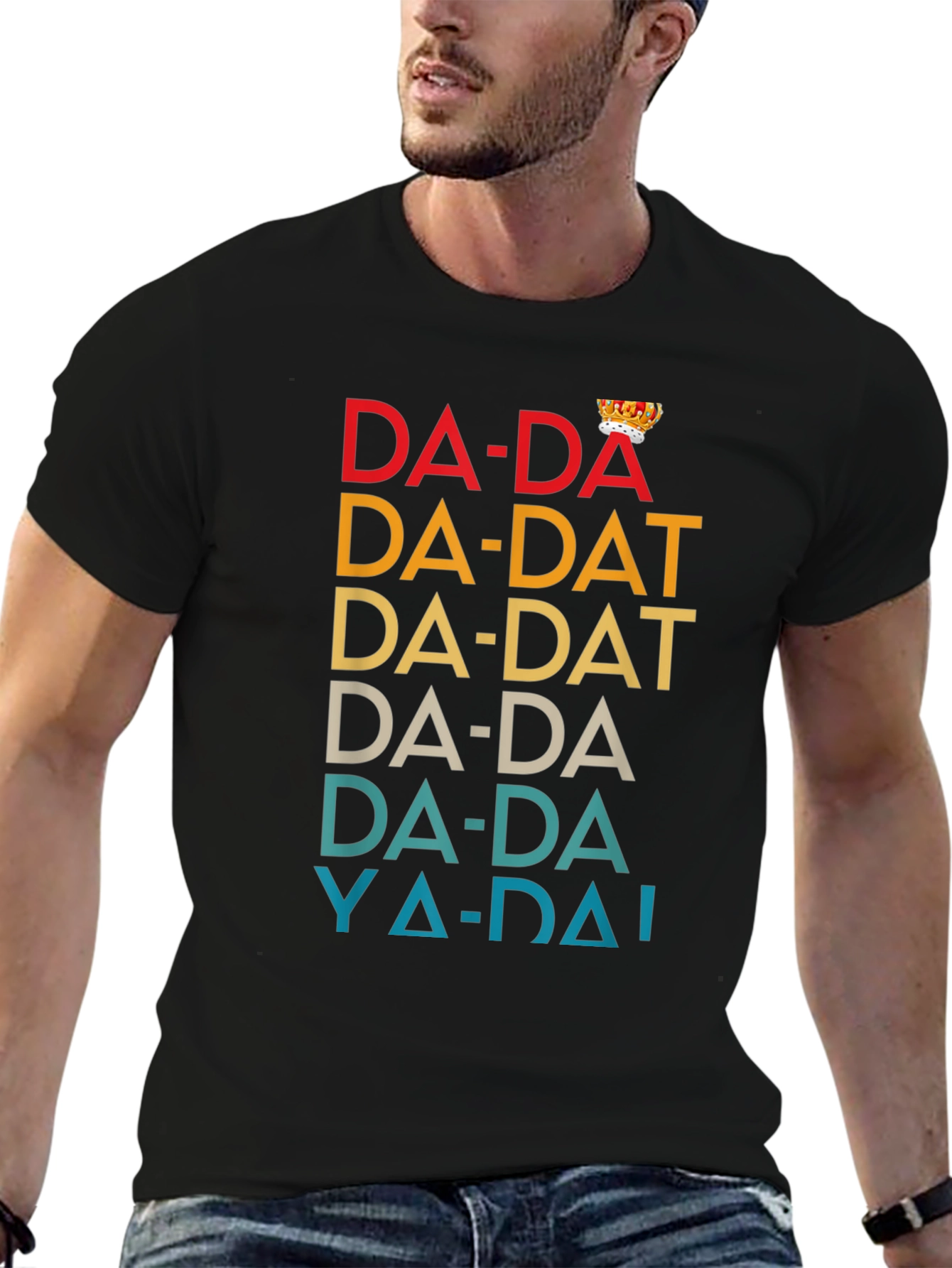 Da-Da King T-Shirt - Retro Dad Humor