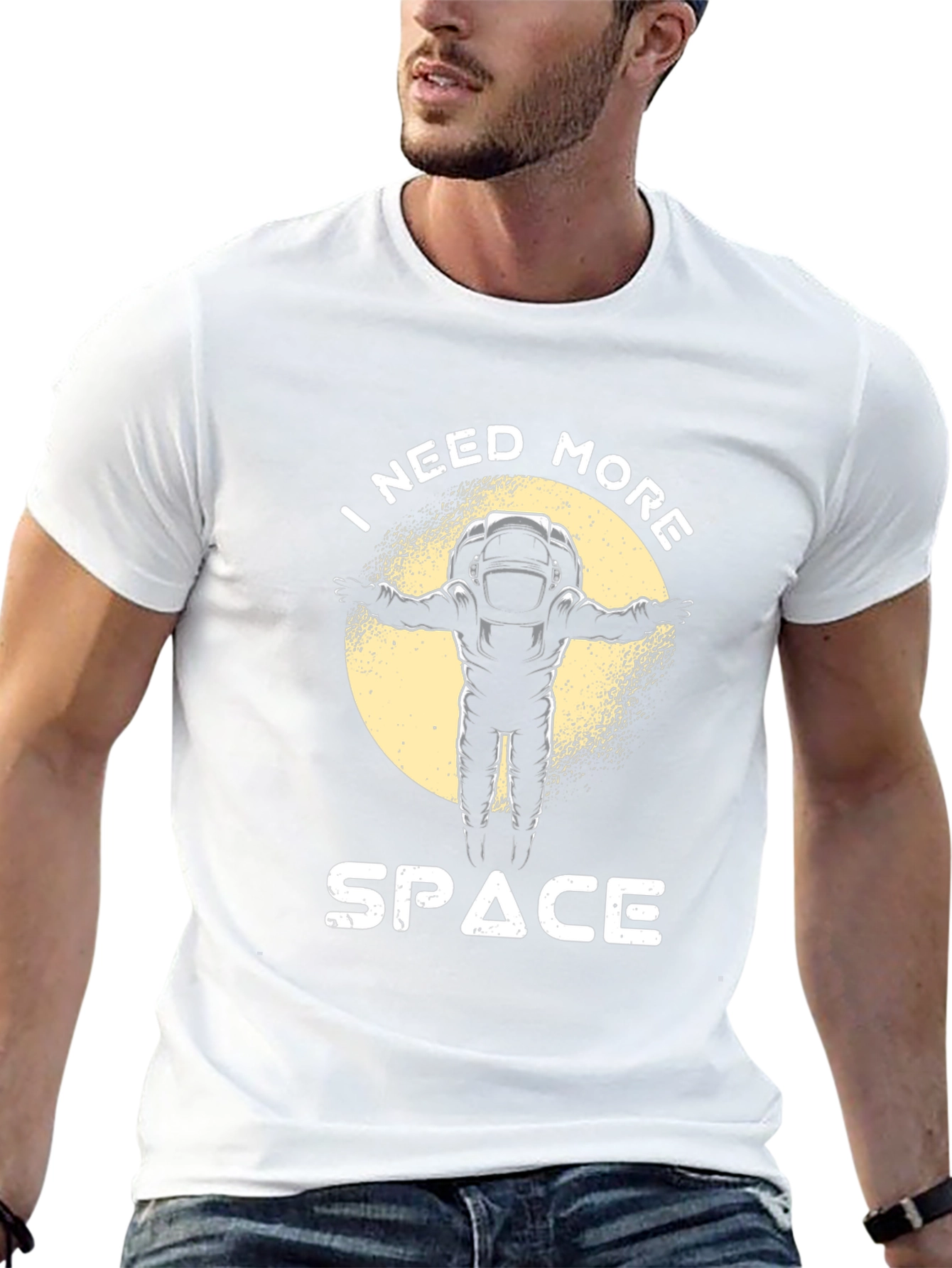 I Need More Space T-Shirt Astronaut Graphic Tee