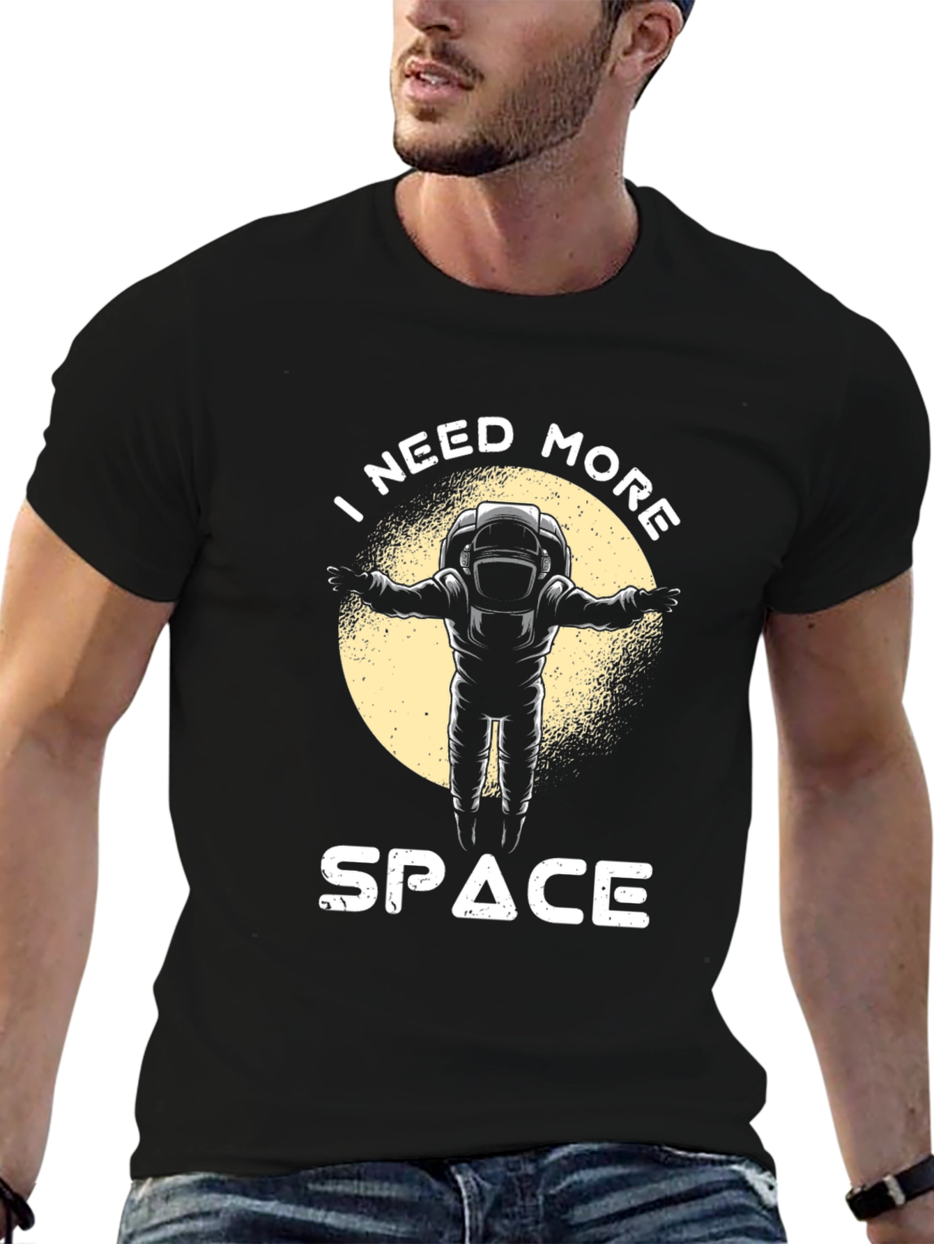 I Need More Space T-Shirt Astronaut Graphic Tee