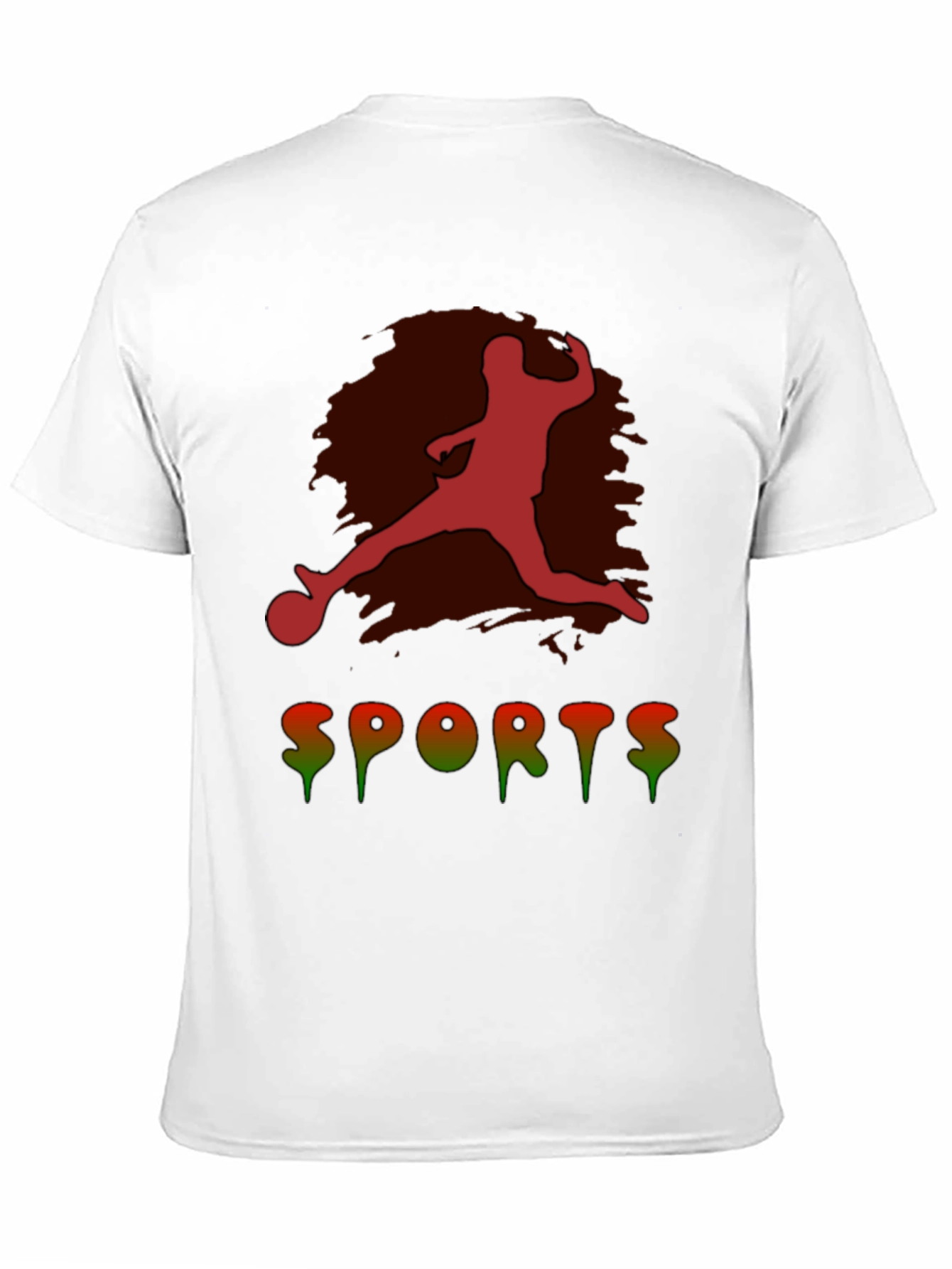 Mens Sports Graphic Tee - Black