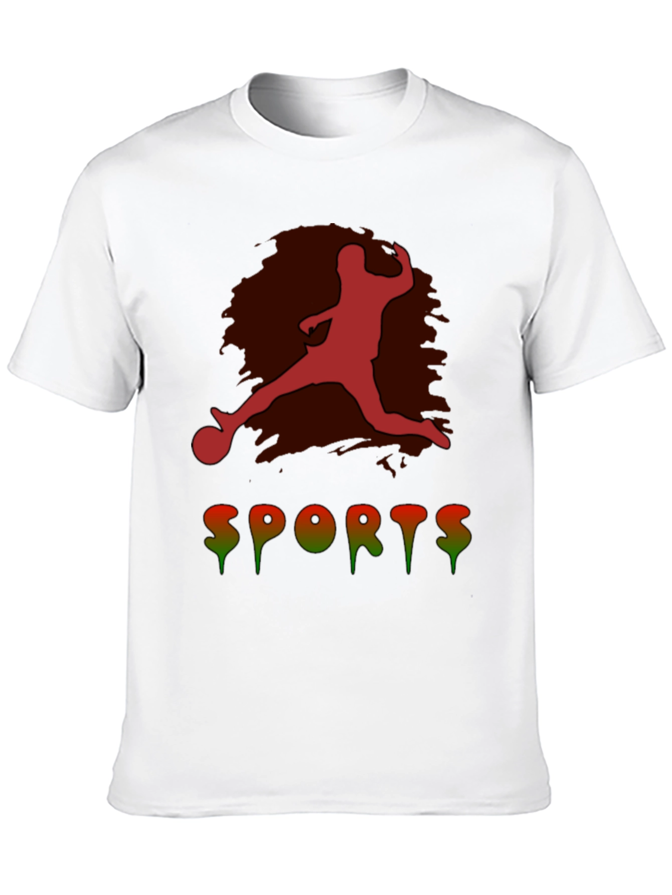 Mens Sports Graphic Tee - Black