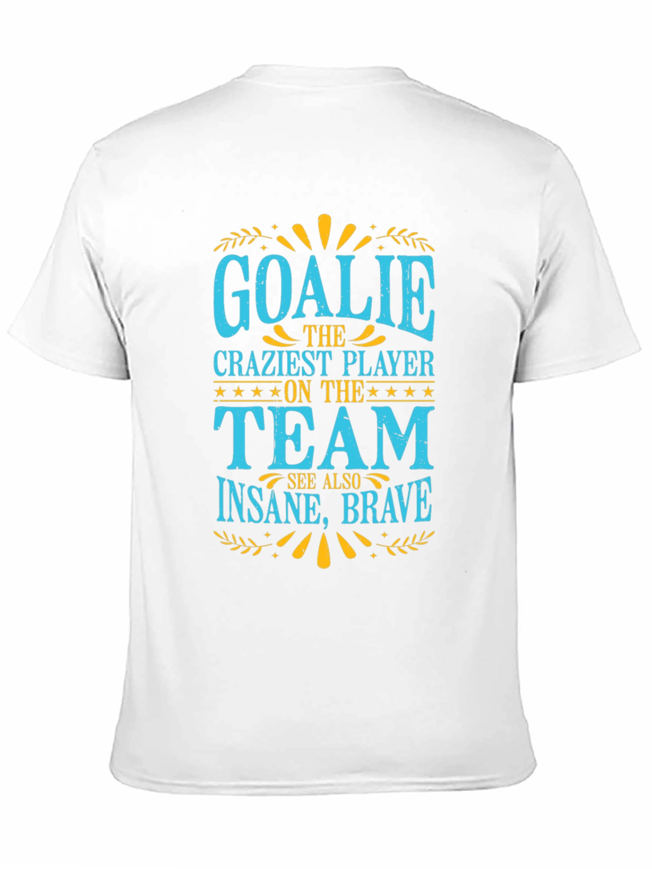 Goalie Crazy Player Graphic T-Shirt