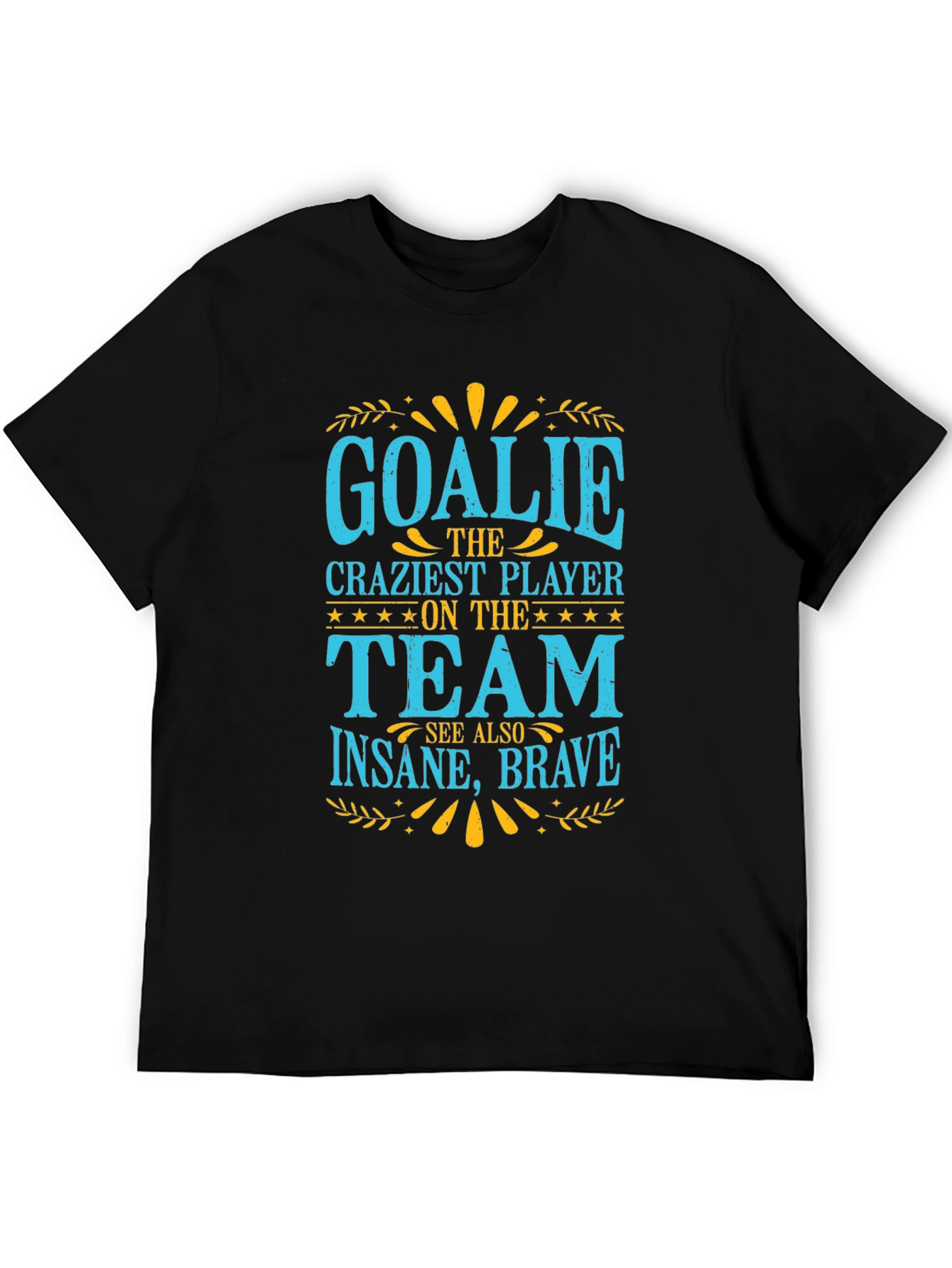 Goalie Crazy Player Graphic T-Shirt