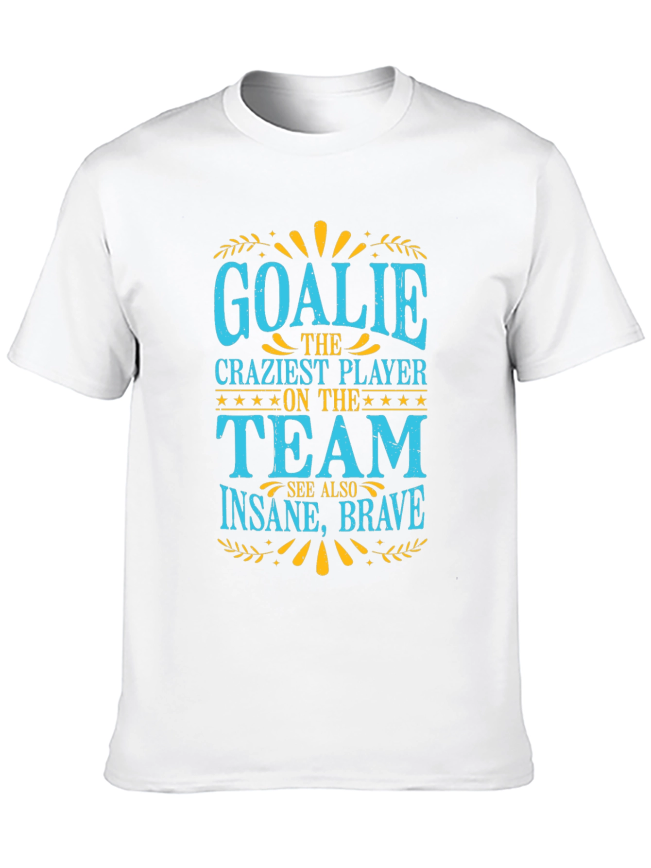 Goalie Crazy Player Graphic T-Shirt