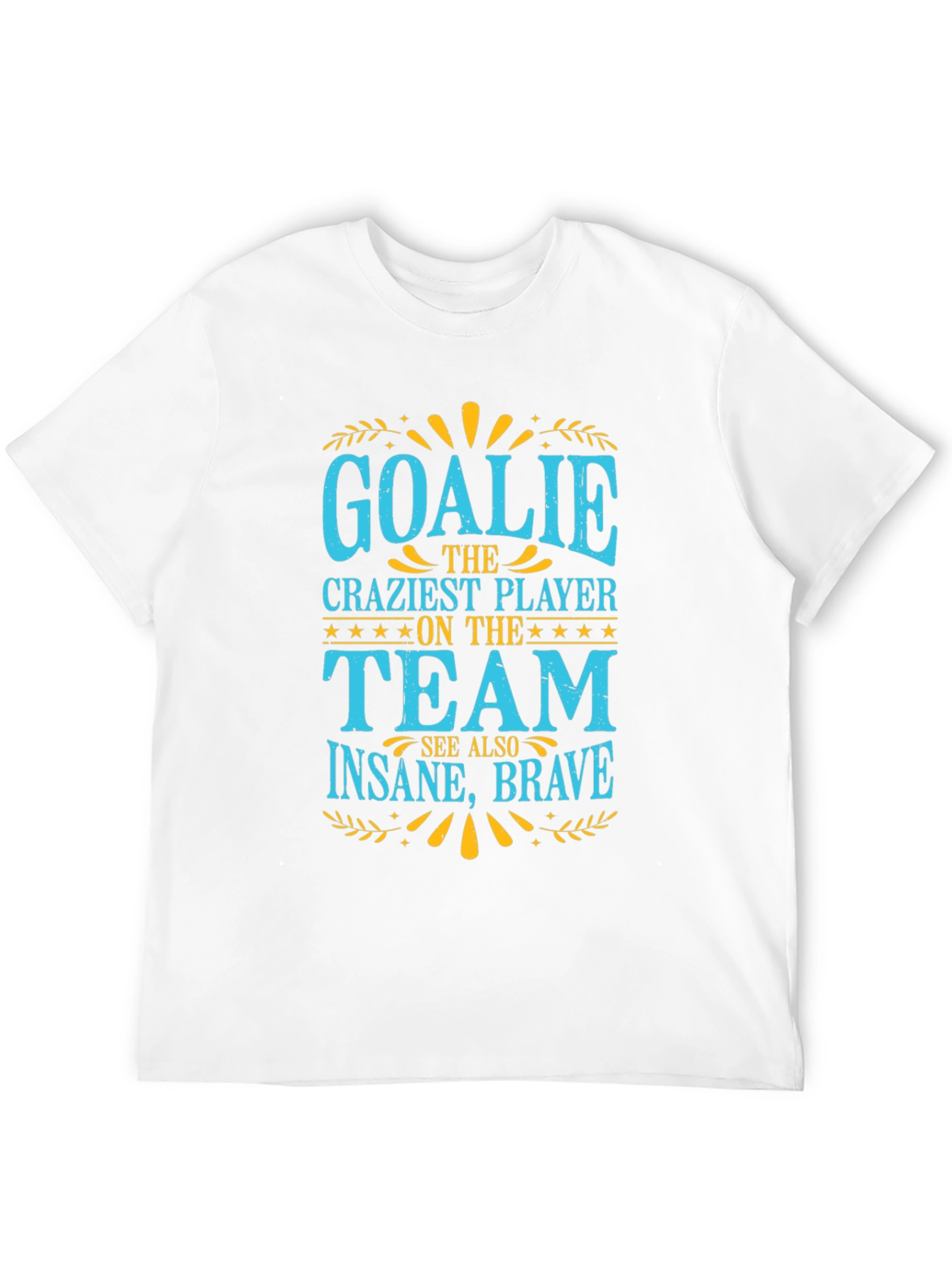 Goalie Crazy Player Graphic T-Shirt