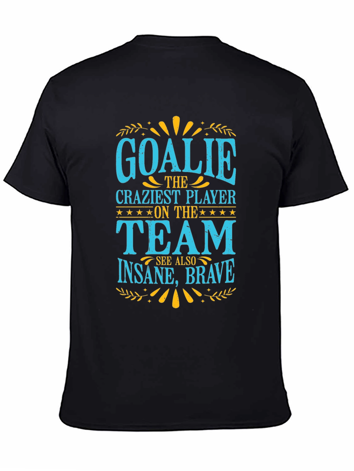 Goalie Crazy Player Graphic T-Shirt