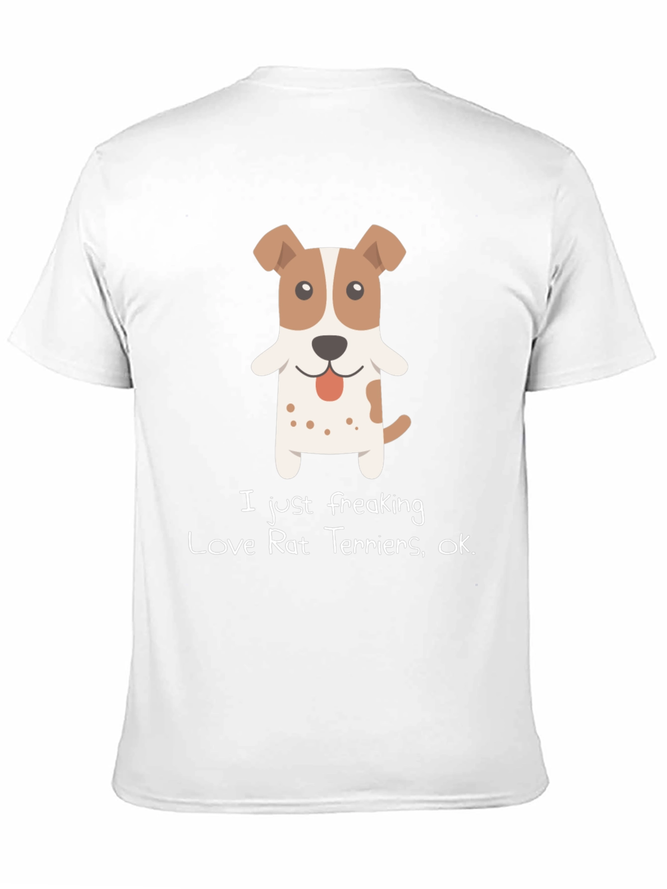 I Love Rat Terriers Graphic T-Shirt