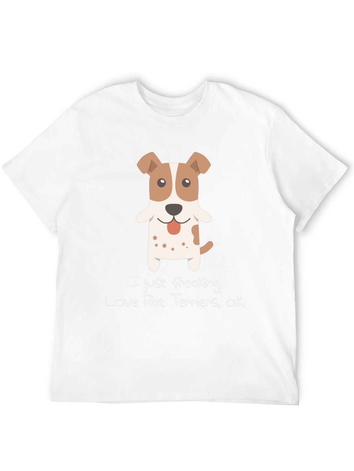 I Love Rat Terriers Graphic T-Shirt