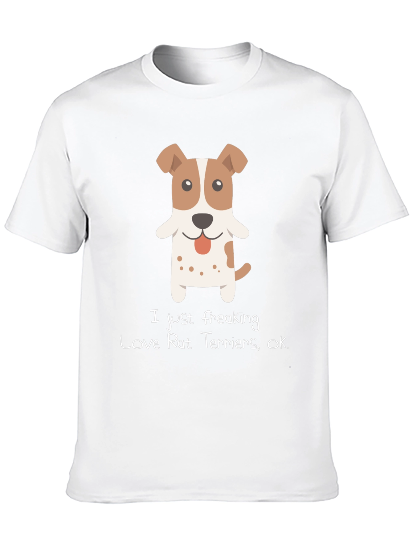 I Love Rat Terriers Graphic T-Shirt
