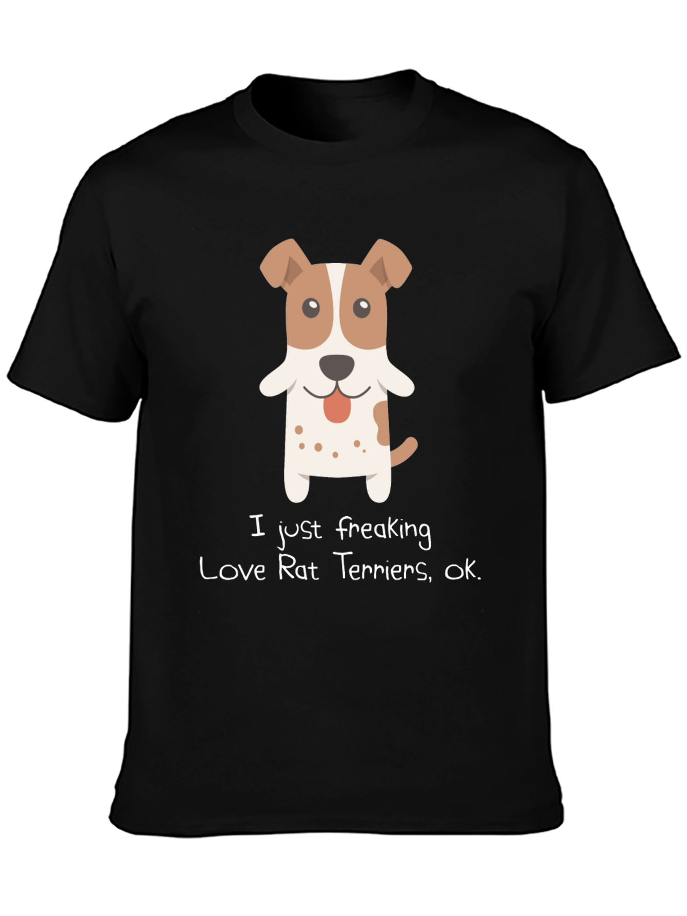 I Love Rat Terriers Graphic T-Shirt