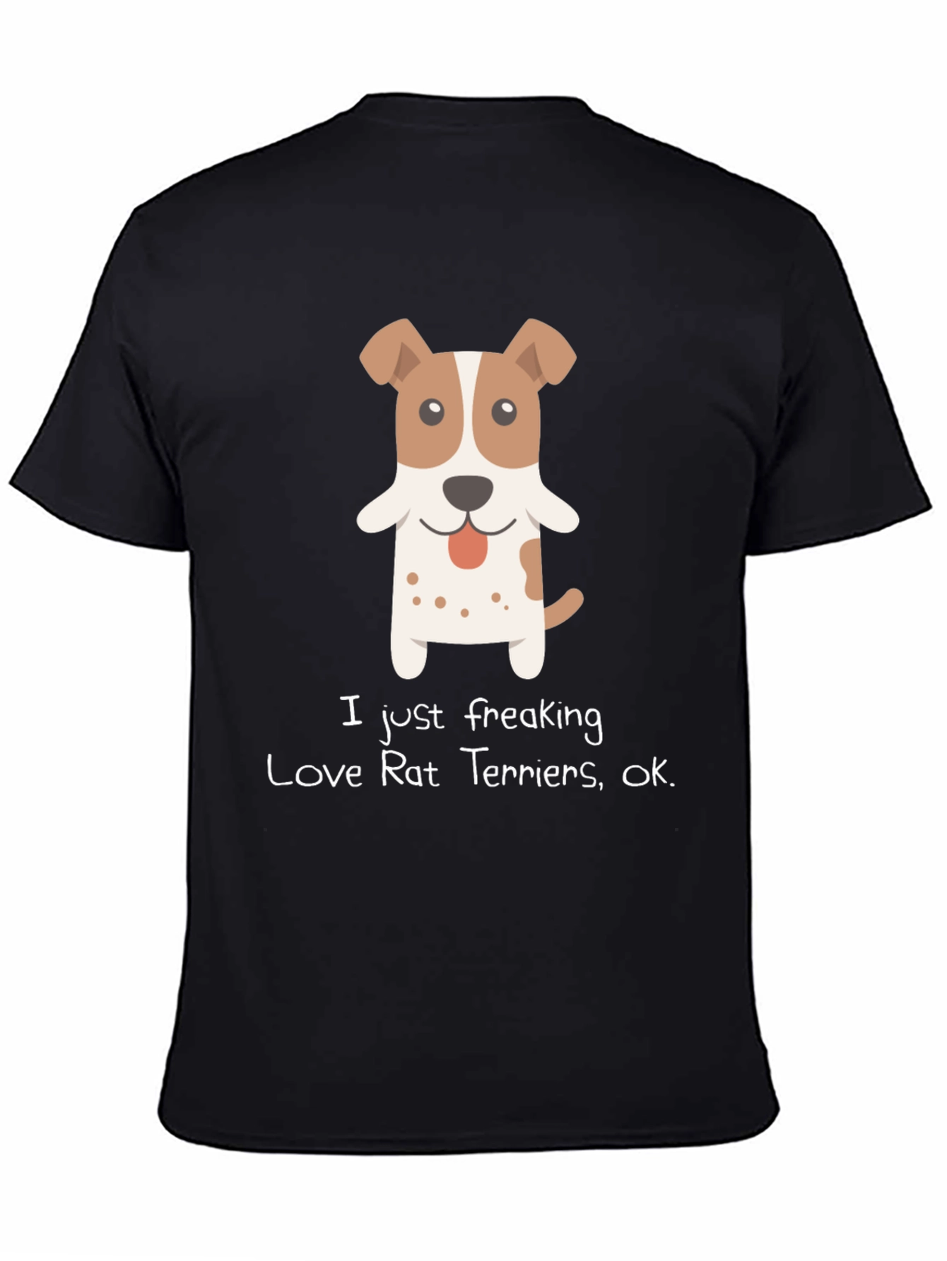 I Love Rat Terriers Graphic T-Shirt