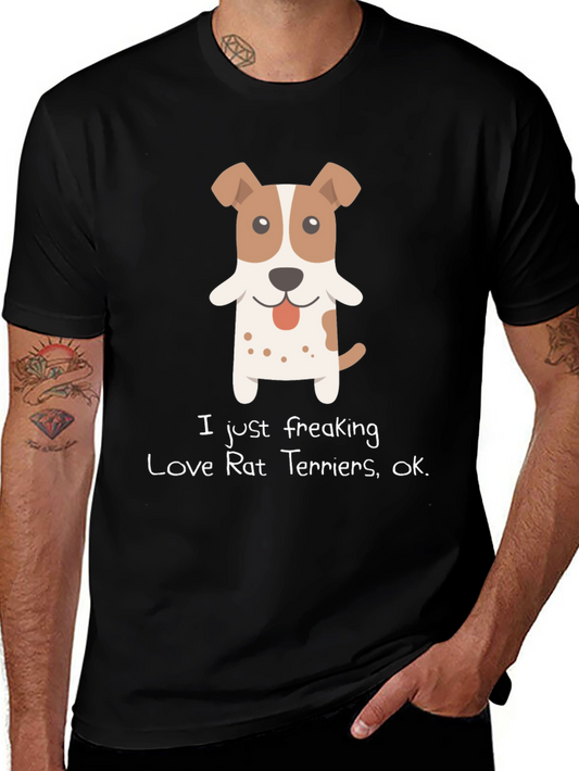 I Love Rat Terriers Graphic T-Shirt