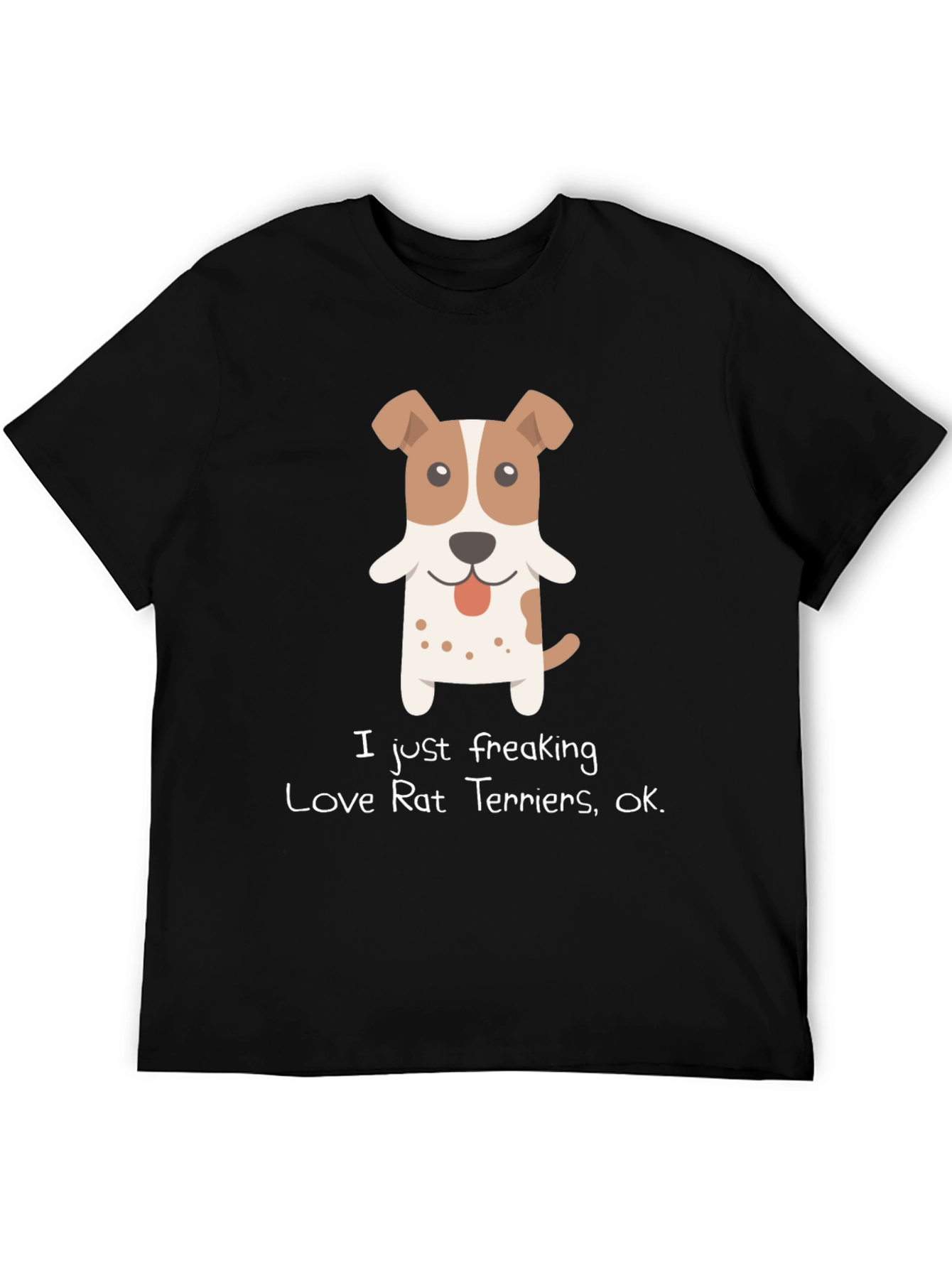 I Love Rat Terriers Graphic T-Shirt