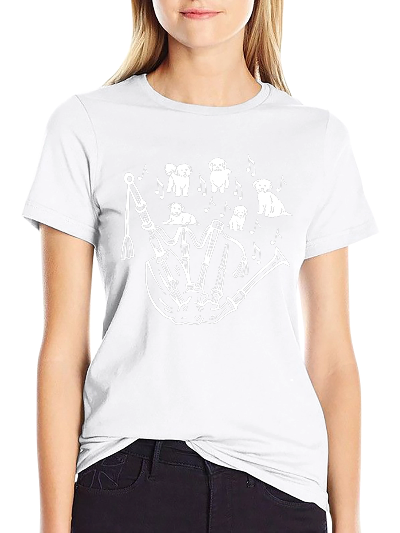 Bagpipe Dog Lover T-Shirt
