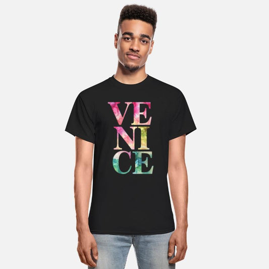 Venice Souvenir Watercolor Text Art