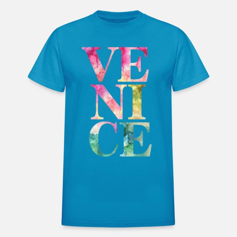 Venice Souvenir Watercolor Text Art