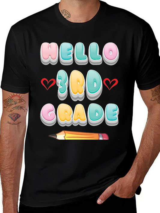 Hello 3rd Grade T-Shirt - Back to School
