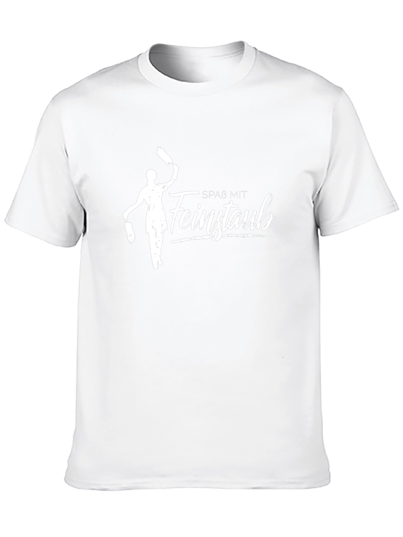 Spass Mit Feinstaub - Funny German Dusting Black T-Shirt