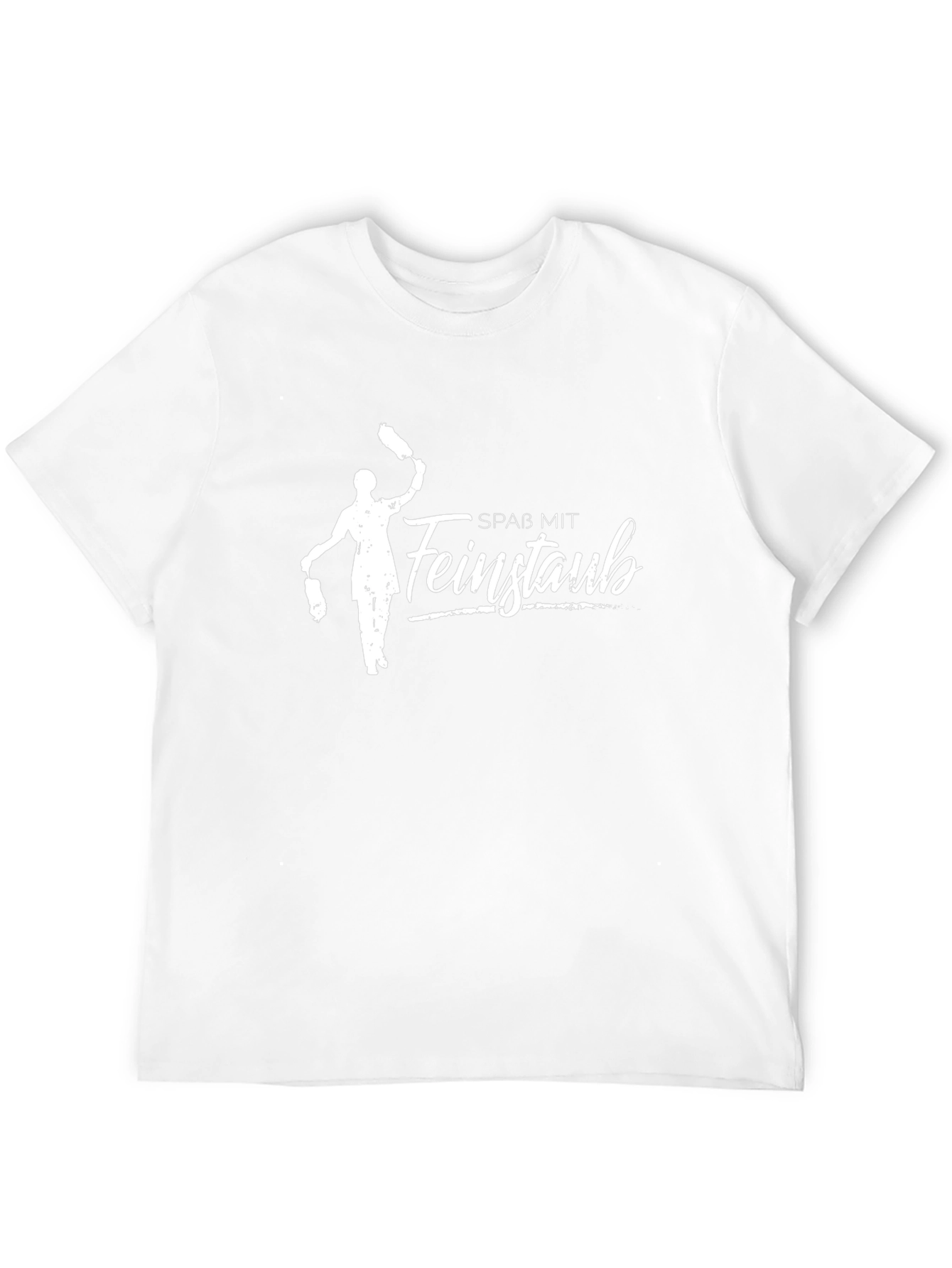 Spass Mit Feinstaub - Funny German Dusting Black T-Shirt
